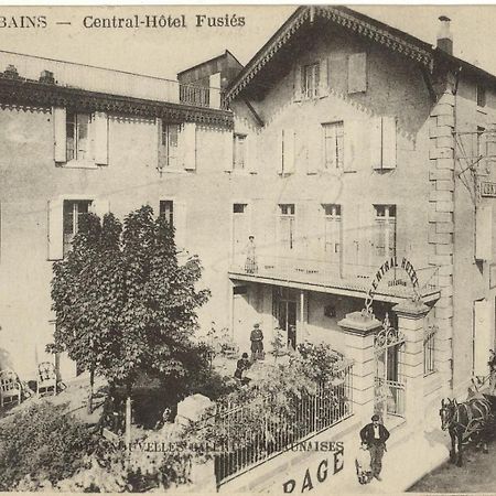 Hotel Logis Le Relais De Fusies Lacaune Exterior foto